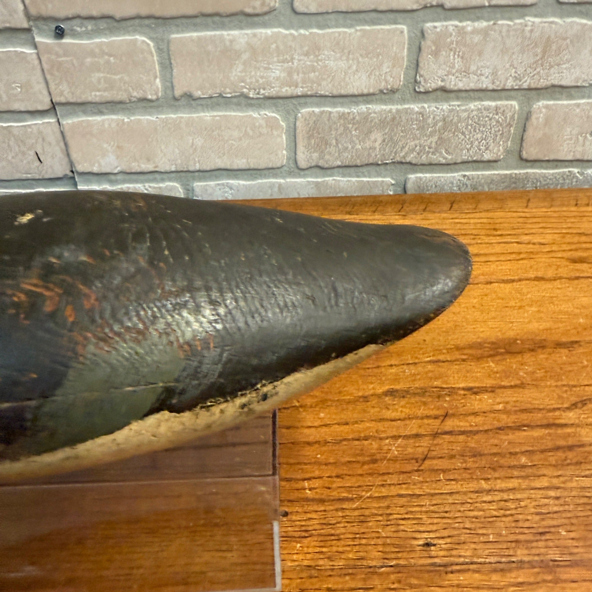 Vintage Mason Eye Canvasback Painted  Eye Hen Duck Decoy Wooden