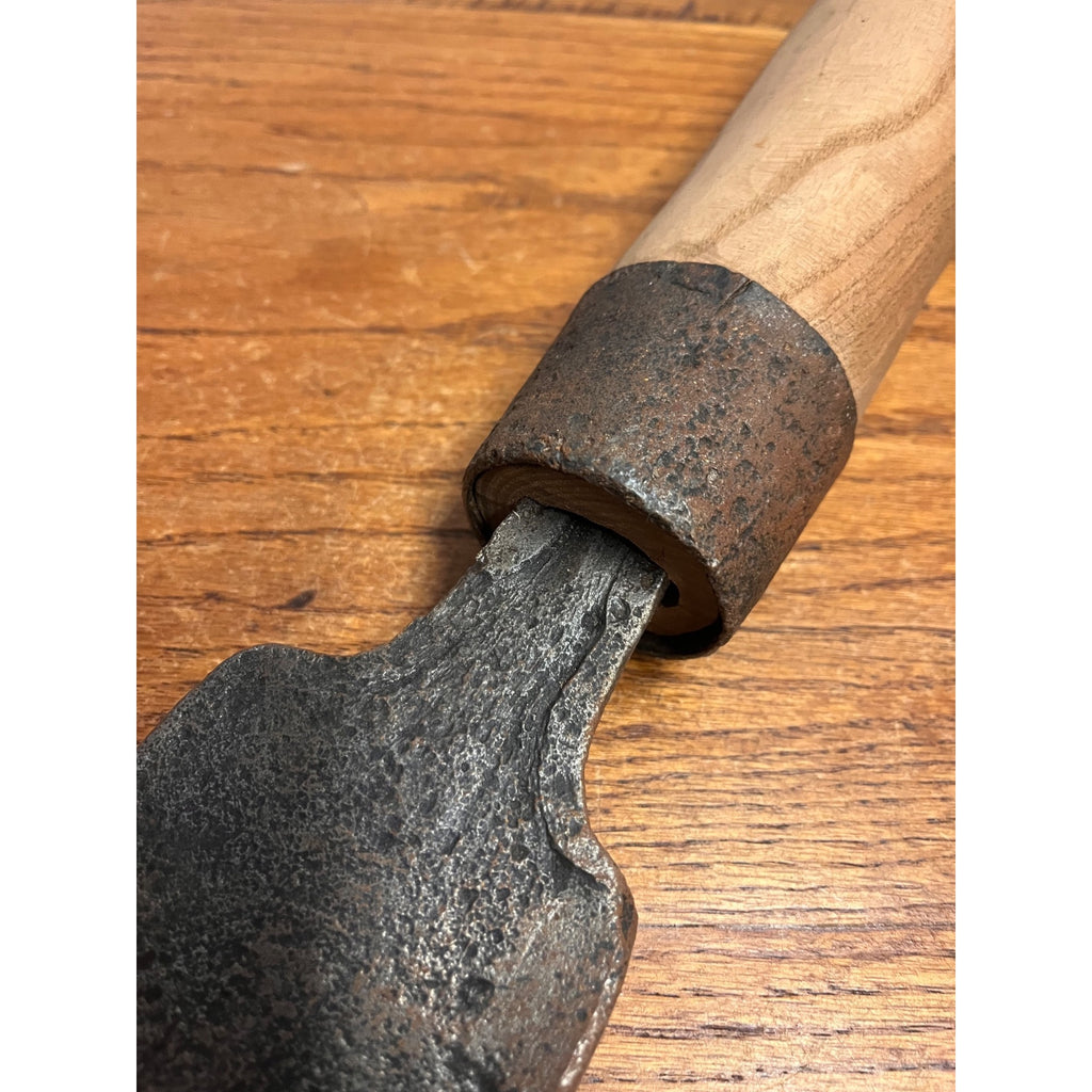 Antique Timber Frame Shipwright Chisel Slick - Shipwreck Salvage w/ New Handle