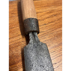 Antique Timber Frame Shipwright Chisel Slick - Shipwreck Salvage w/ New Handle
