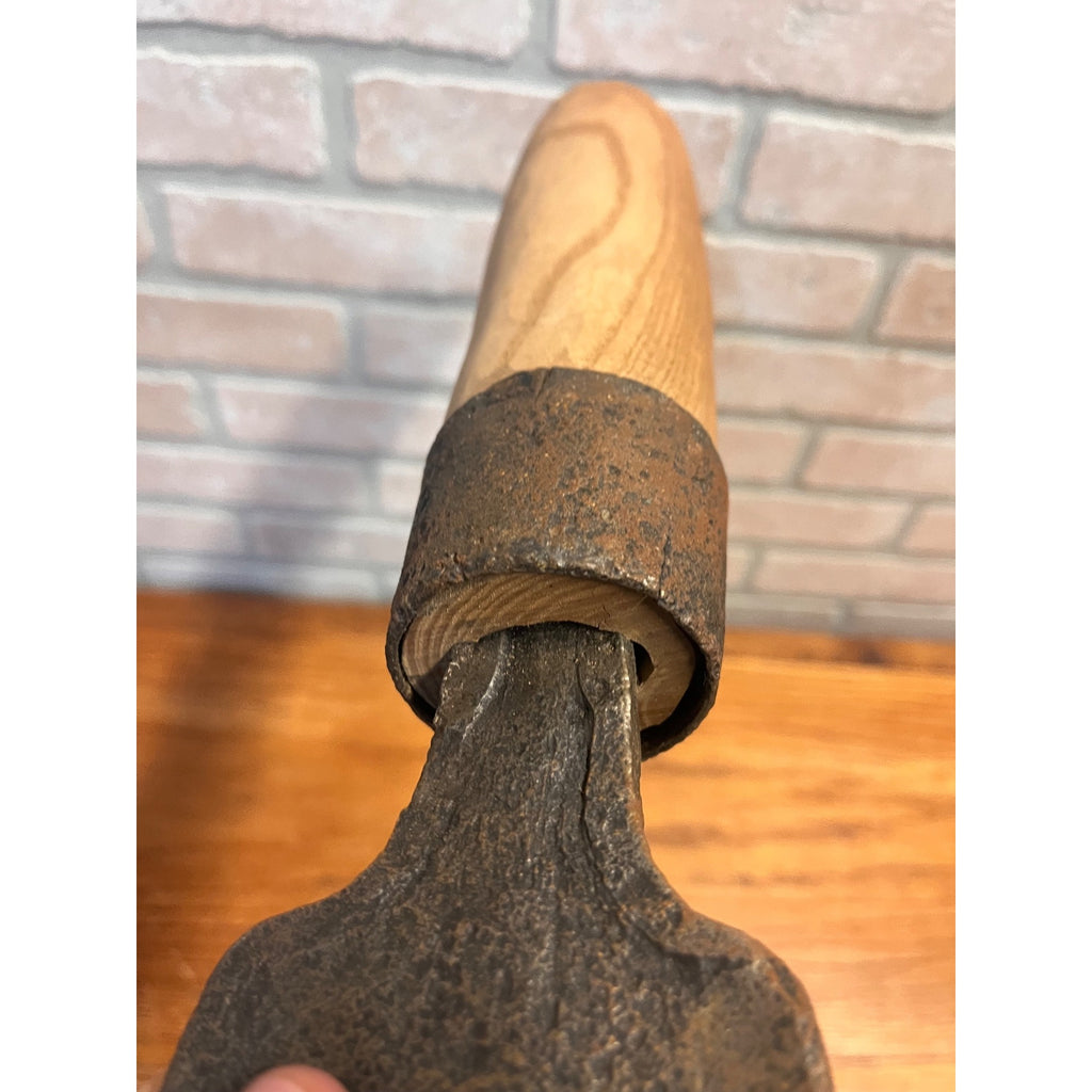 Antique Timber Frame Shipwright Chisel Slick - Shipwreck Salvage w/ New Handle