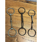 Antique Primitive Horse Mouth Bits Lot (3) Western Equestrian Farmhouse Decor