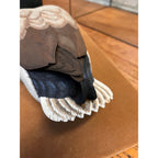 John Rawlins 1984 Hand Carved Wood Mallard Drake Duck Decoy Signed Wisconsin