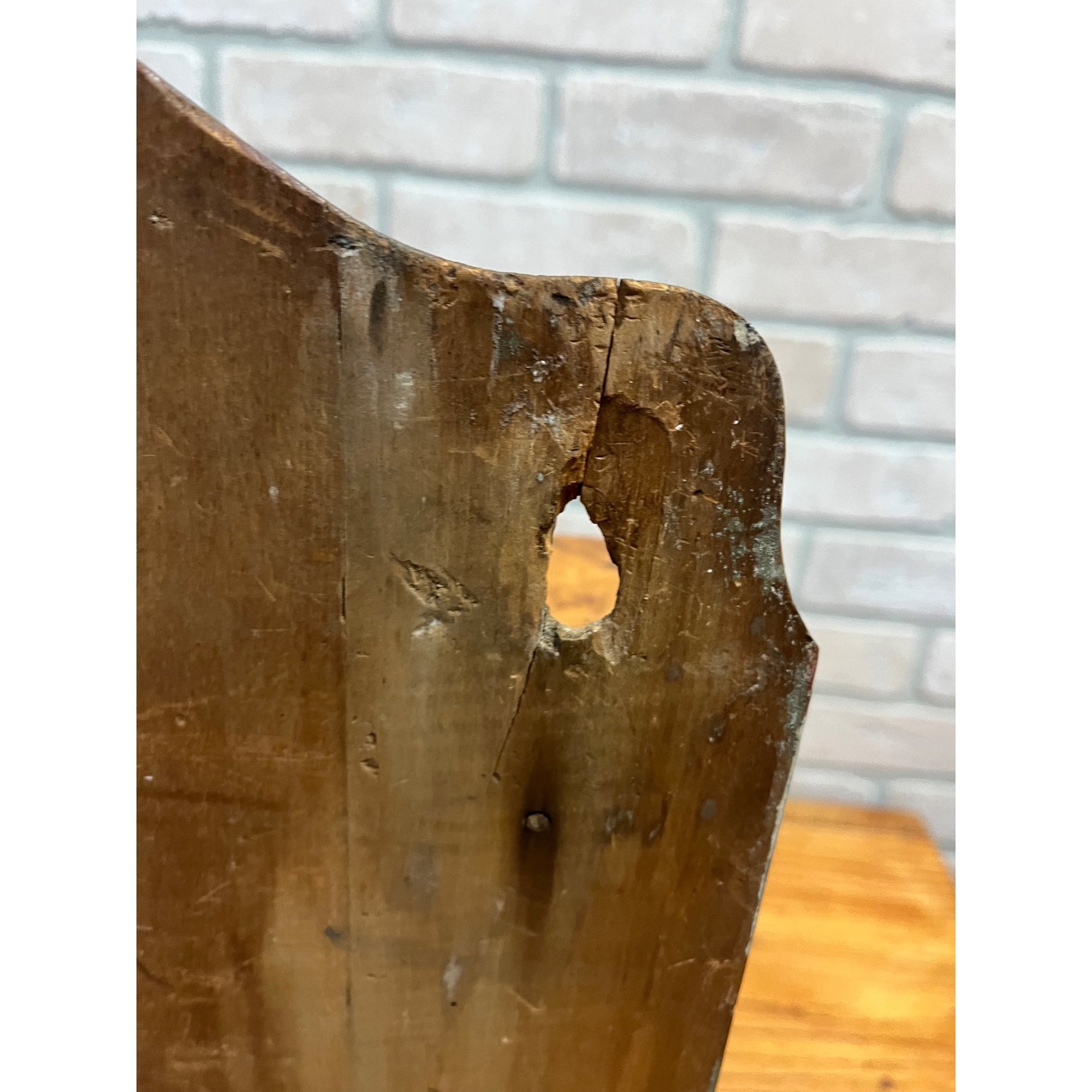 Antique Primitive 19th c. Wall Hanging 8-Drawer Spice Cabinet Farmhouse Country