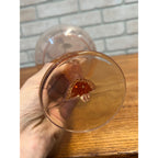 RARE Vintage Cambridge Glass Statuesque Nude Compote Art Deco Pink 3011