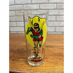 Vintage 1976 Robin Pepsi Super Hero Series Collectible Drinking Glass Dc Comics