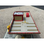 Vintage 1950s Auto Sales Repair Garage Toy Playset T. Cohn Tin Litho