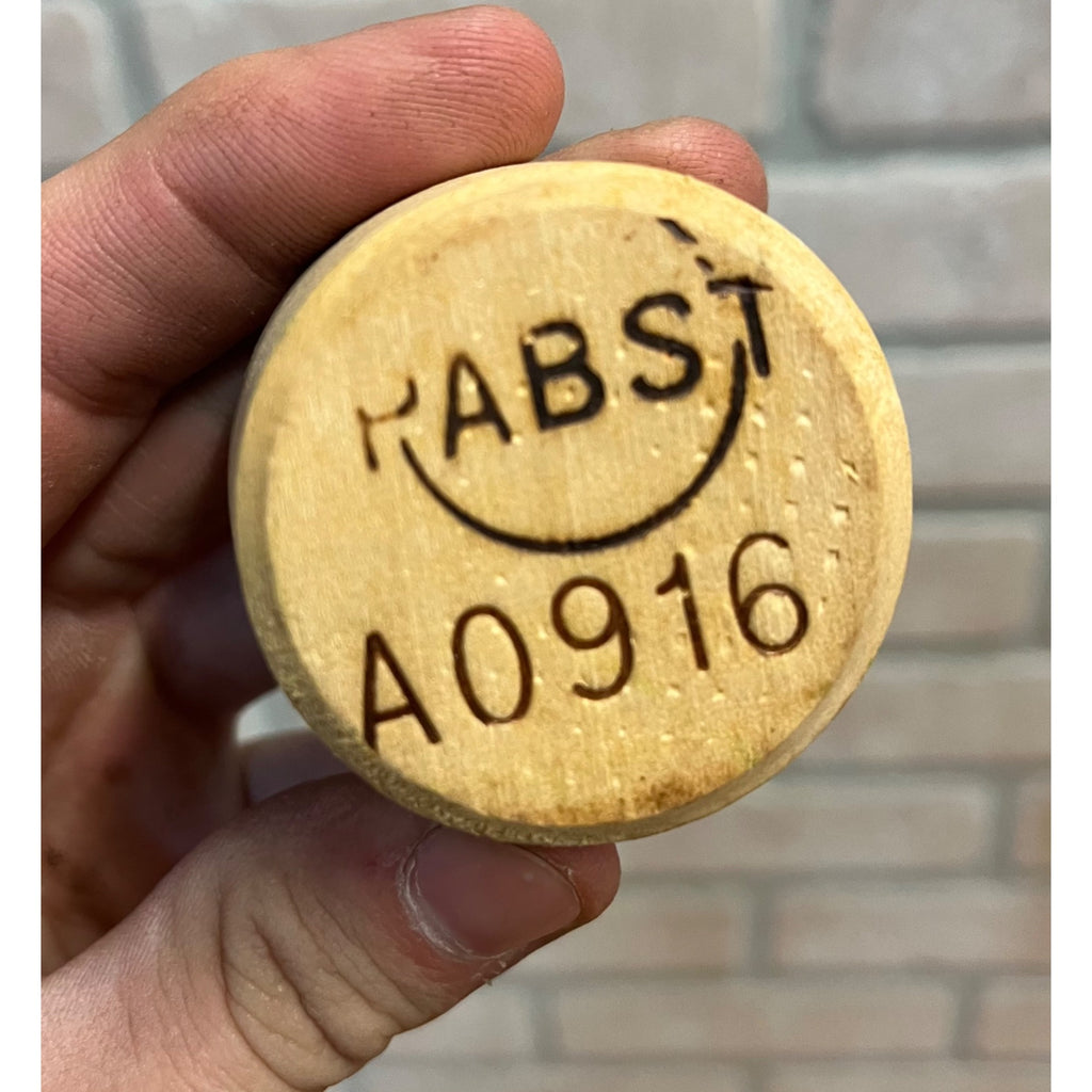 Vintage Pre-Prohibition Pabst Blue Ribbon Beer Barrel Keg Stopper Bung -- Green