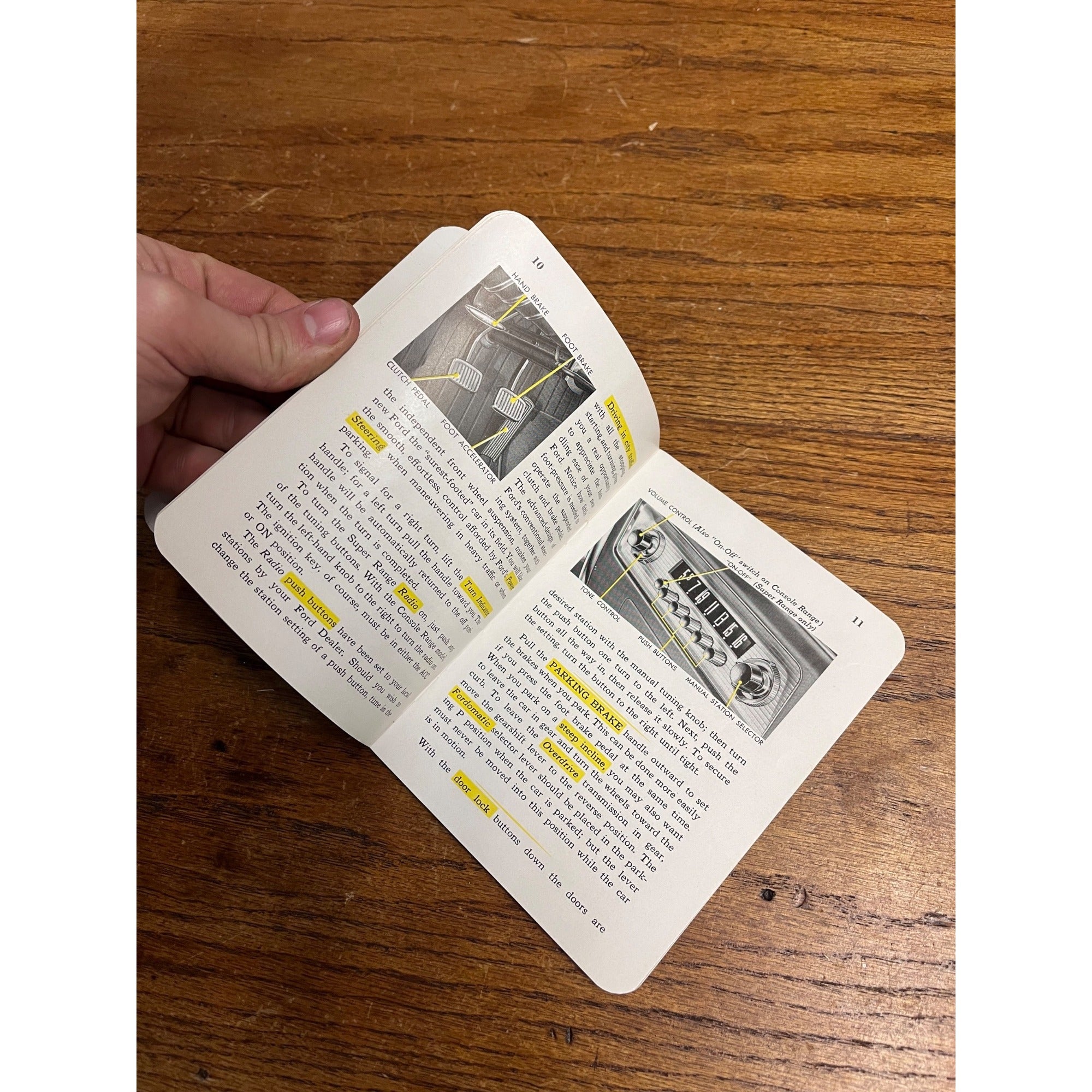 Vintage 1953 Ford Owner's Manual Original Automobile Automobilia