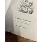 Antique Victorian Litho "Buds & Beauties" Children's Hardcover Book 1903 Conkey