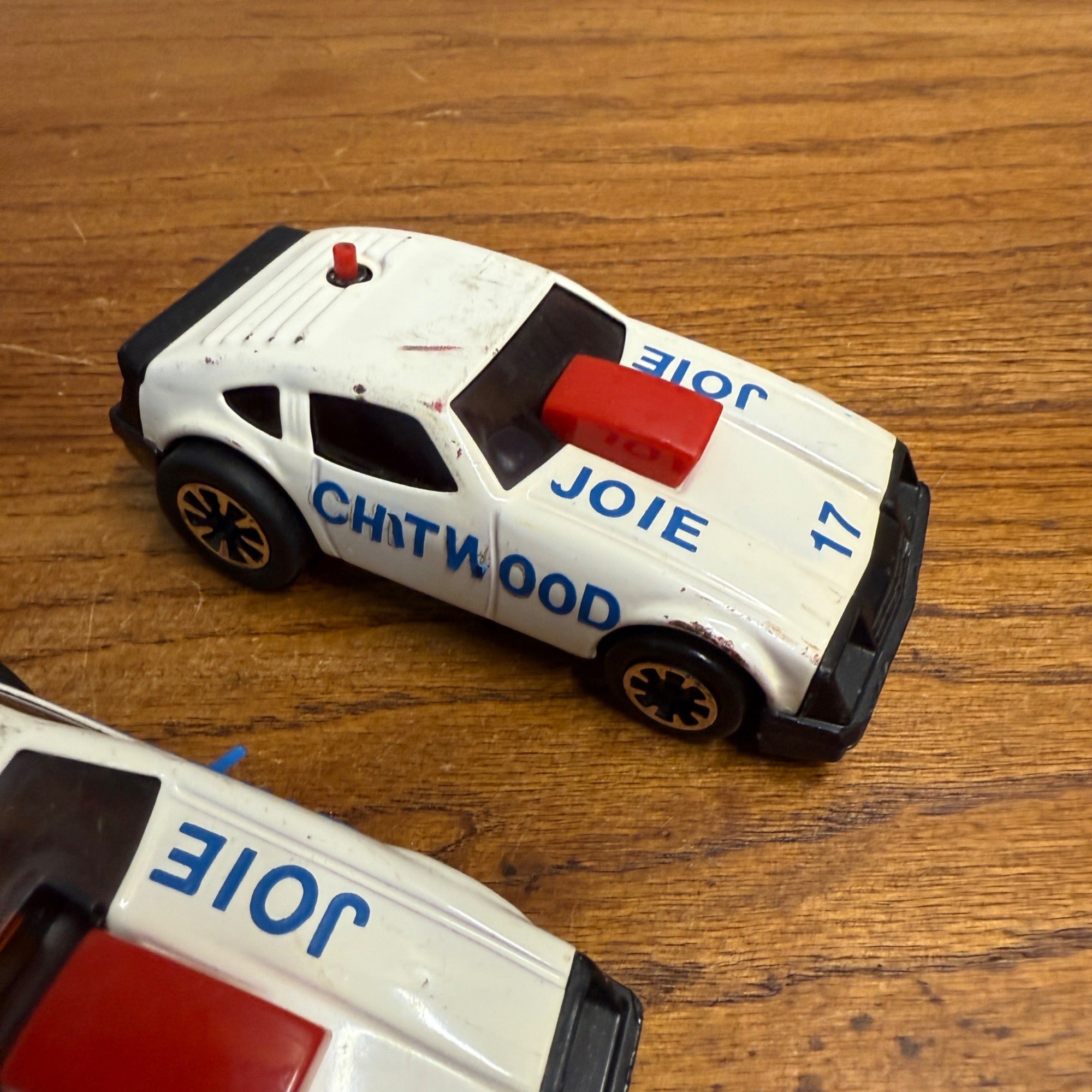 VINTAGE TONKA PUSH RACE FRICTION ACTION RACE CAR WHITE REPAINTED