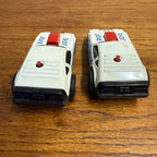 VINTAGE TONKA PUSH RACE FRICTION ACTION RACE CAR WHITE REPAINTED