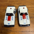 VINTAGE TONKA PUSH RACE FRICTION ACTION RACE CAR WHITE REPAINTED