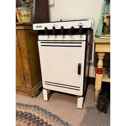 Vintage Small Magic Chef Gas Stove Oven Kitchen Decor