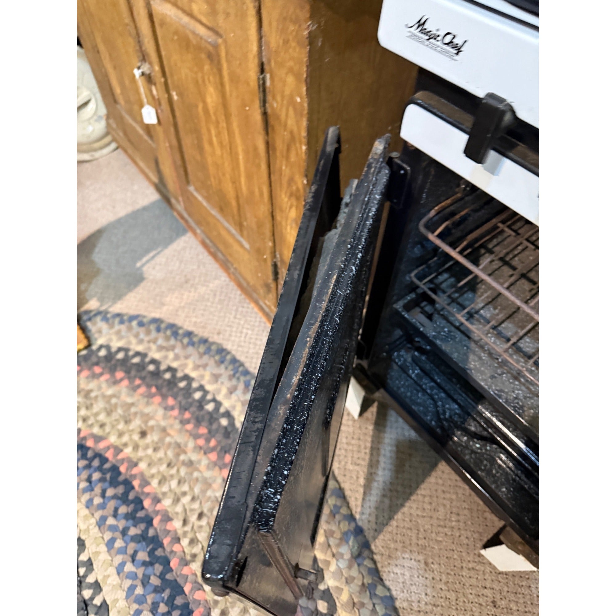 Vintage Small Magic Chef Gas Stove Oven Kitchen Decor