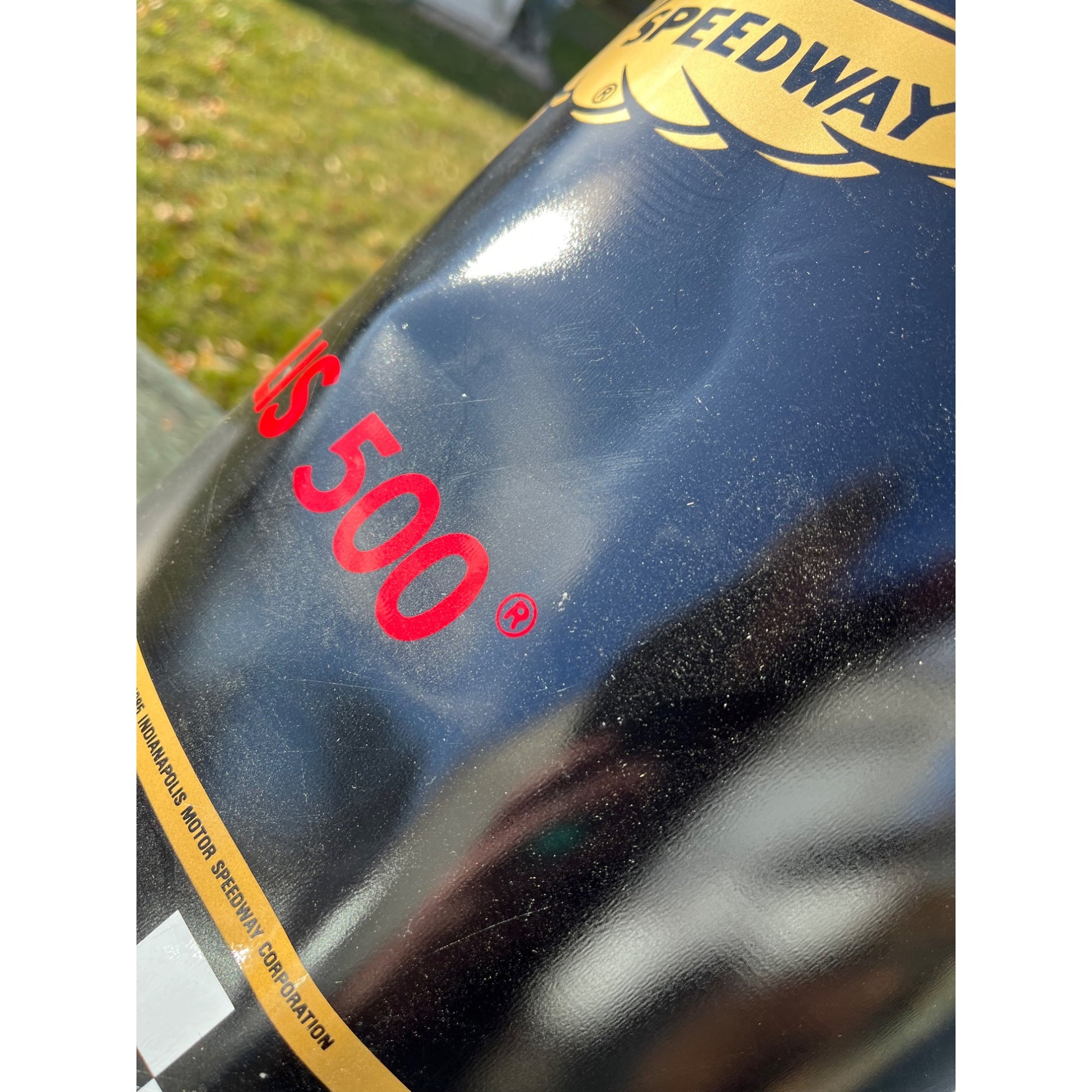 Rare 1985 Vintage Indianapolis Motor Speedway Indy 500 Trash Can