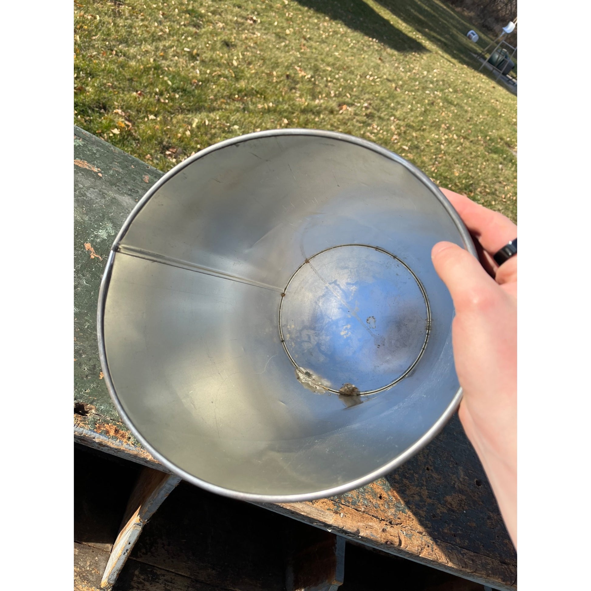 Rare 1985 Vintage Indianapolis Motor Speedway Indy 500 Trash Can