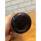Vintage Eli Lilly Soluble Tar Fluid 447 Pharmacy Druggist Amber Glass Bottle 5"