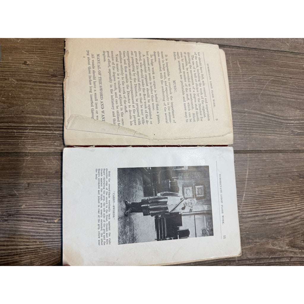 Vintage Huge Lot IOOF Odd Fellows Book Manual Lot 1800s-1950s Misc Papers