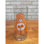 RARE Vintage Care Bears Friend Bear Drinking Glass Pizza Hut Collector's 1983