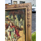 Vintage Grape-Nuts Tin Advertising Sign Lithograph / Metal Frame / Circa 1912