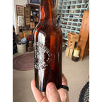 Vintage The Oconto Brewing Co. Oconto WIS Wisconsin Embossed Beer Bottle 12oz