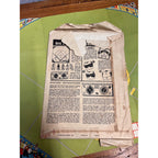 Vintage Kitchen Klenzer Advertising Big League Baseball Game Fitzpatrick Bros. Inc. Chicago, Illinois 1930s