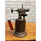 Antique Vintage Brass Gasoline Gas Blow Torch Tool Clayton & Lambert Patent 1921