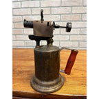Antique Vintage Brass Gasoline Gas Blow Torch Tool Clayton & Lambert Patent 1921
