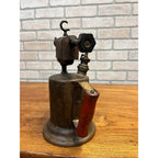 Antique Vintage Brass Gasoline Gas Blow Torch Tool Clayton & Lambert Patent 1921