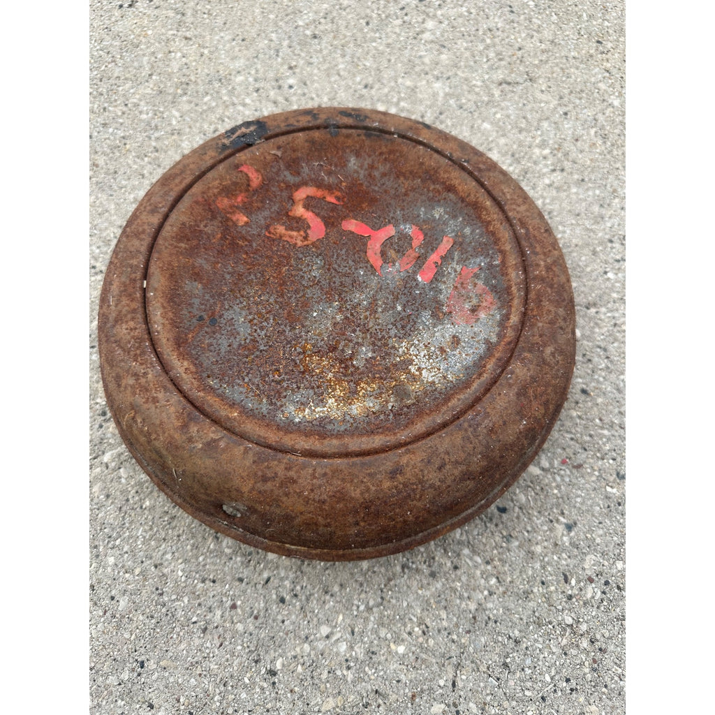 Antique Steel Metal Milk Can Lid Cover Replacement Primitive Rustic