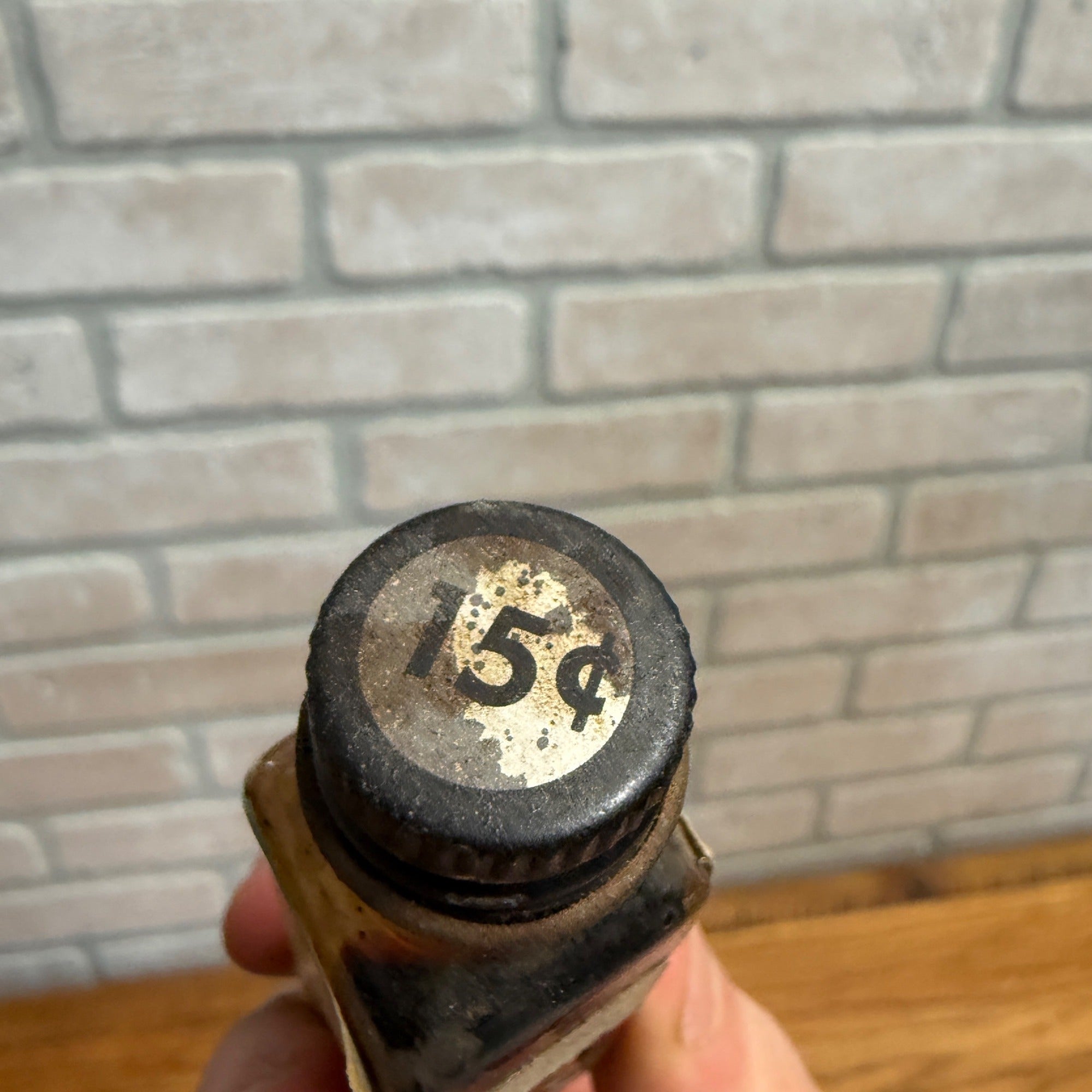 Vintage Jones Ant Killer Poison Label Bottle Madison Wisconsin Glass Bottle