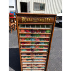 Antique 1900s Royal Society Embroidery Floss General Store Display Advertising