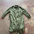 Vintage U.S. Army Trench Raincoat Size 36S 1940s-1950s