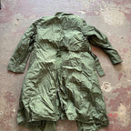 Vintage U.S. Army Trench Raincoat Size 36S 1940s-1950s