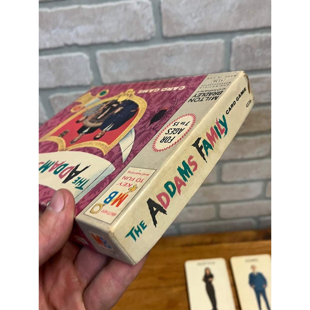 Vintage The Addams Family Television Show Card Game Milton Bradley Company