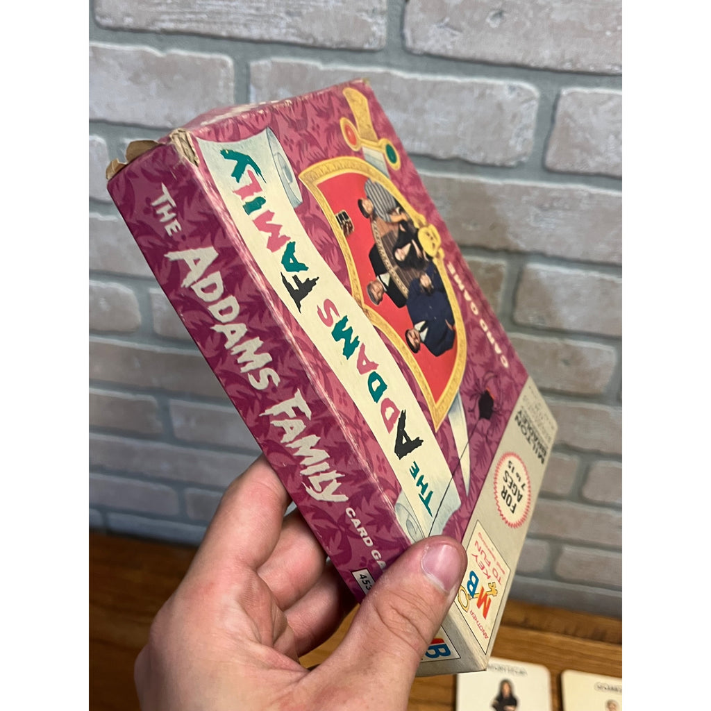Vintage The Addams Family Television Show Card Game Milton Bradley Company
