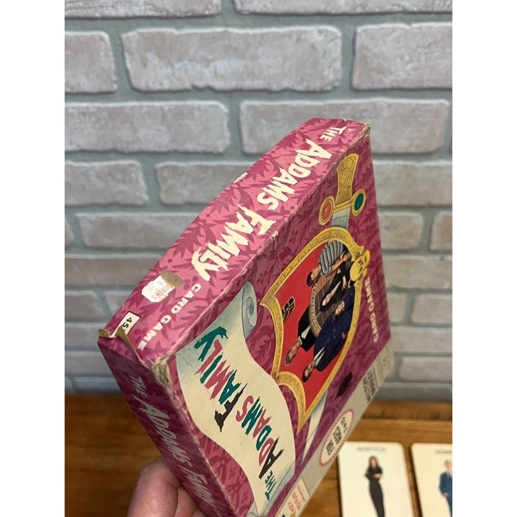 Vintage The Addams Family Television Show Card Game Milton Bradley Company