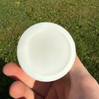 Vintage Miniature Milk Glass Hobnail Oil Kerosene Bedside Lamp Base