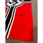 Original WWII Nazi Navy (Kriegsmarine) Shipboard Battle Flag  80cm x 135cm