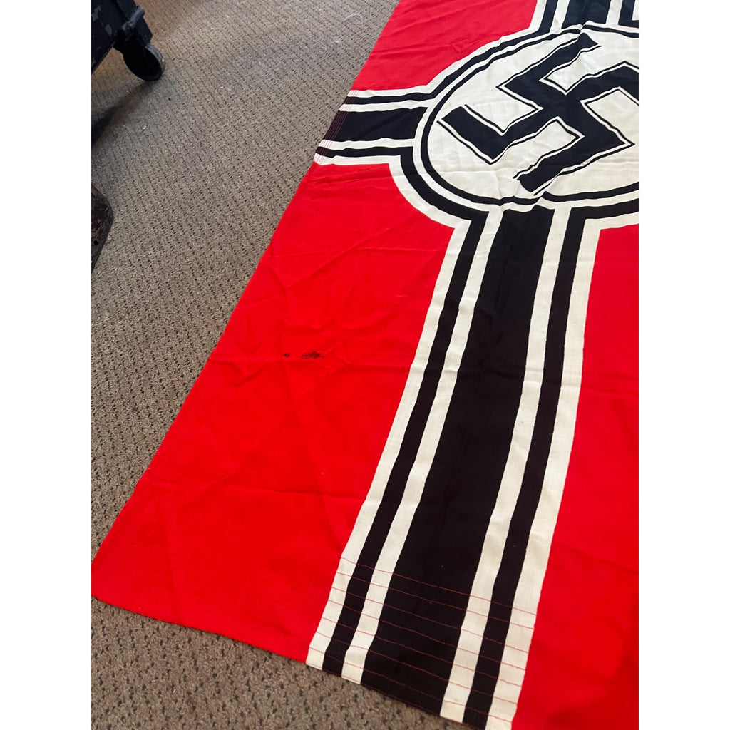 Original WWII Nazi Navy (Kriegsmarine) Shipboard Battle Flag  80cm x 135cm