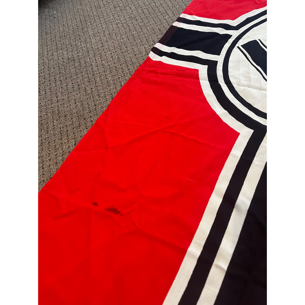 Original WWII Nazi Navy (Kriegsmarine) Shipboard Battle Flag  80cm x 135cm