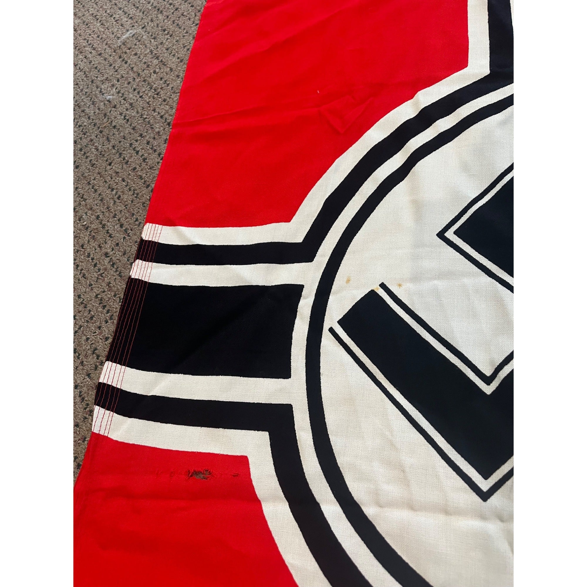 Original WWII Nazi Navy (Kriegsmarine) Shipboard Battle Flag  80cm x 135cm