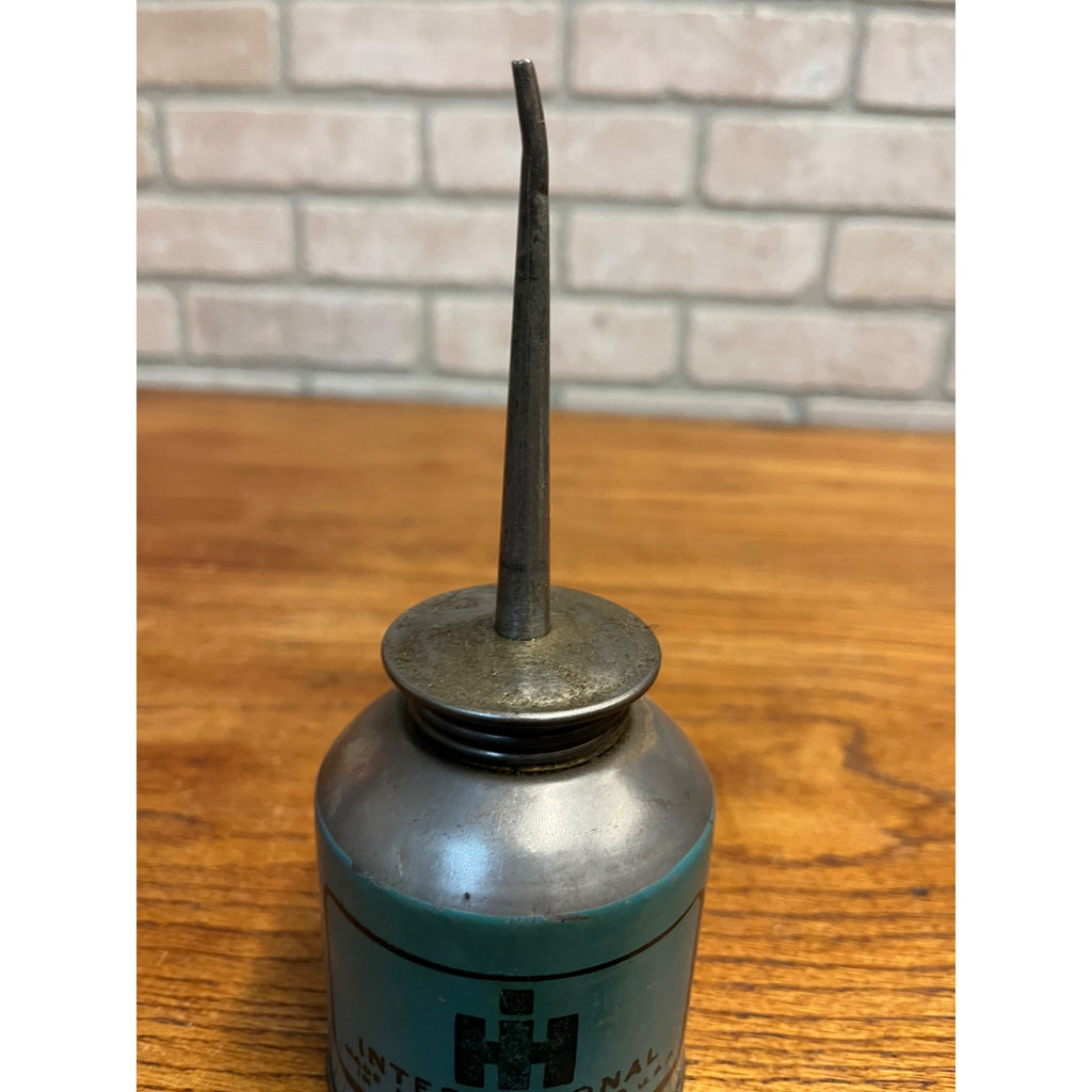 Vintage International Harvester IH Oiler Advertising Oil Can Kewaskum Wisconsin