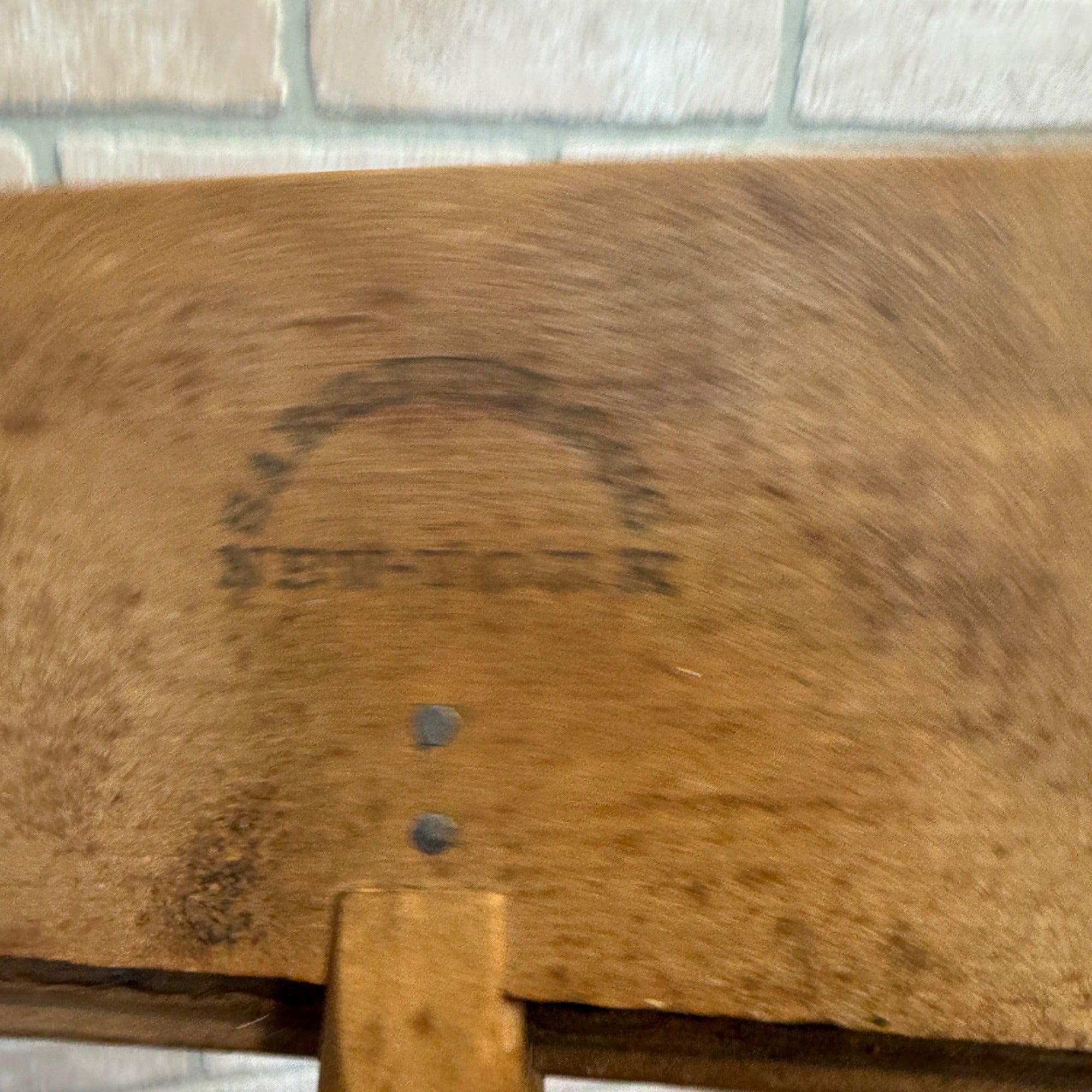 Antique Sargent & Co. Wool Carder Wood Tool Primitive Farmhouse Tool