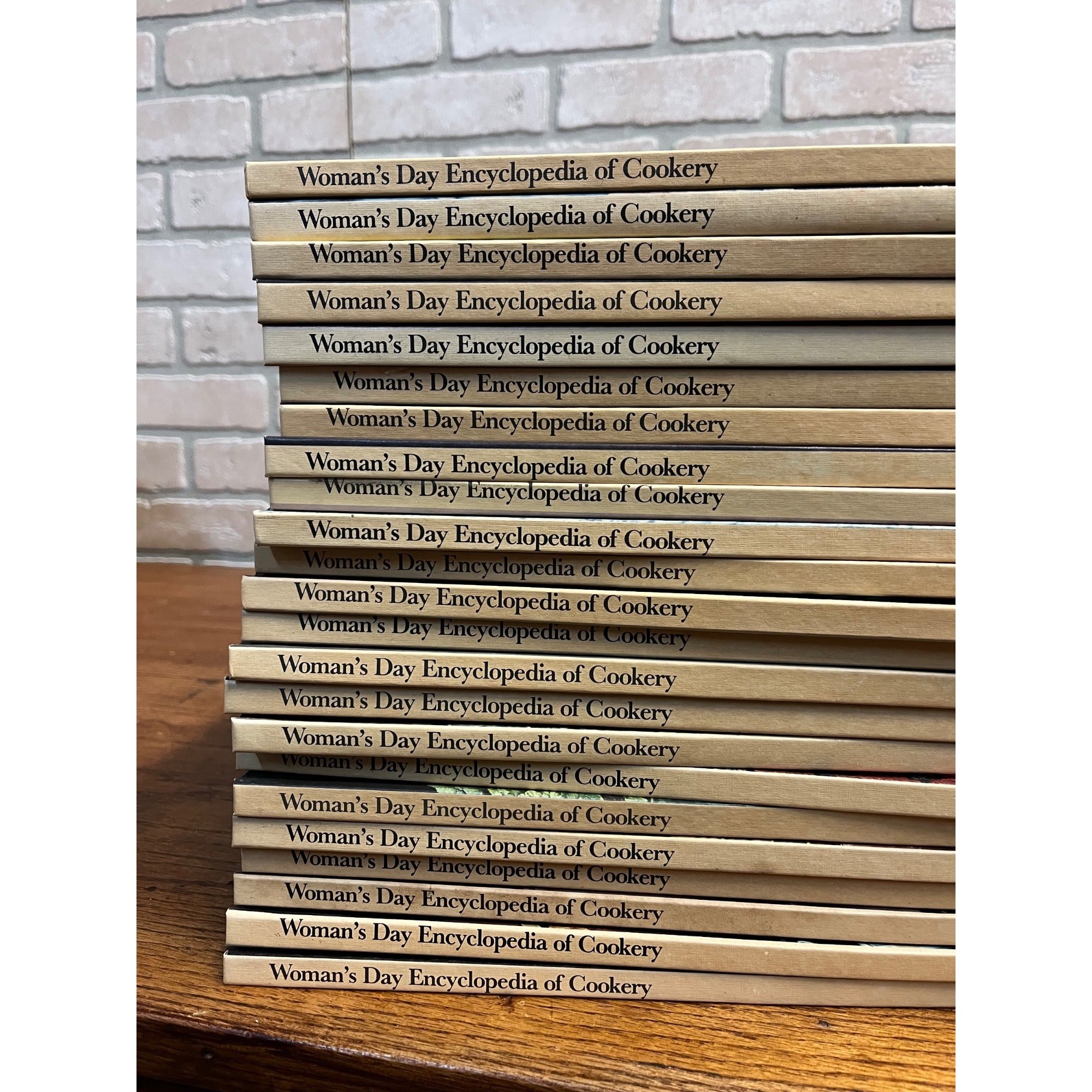 Woman's Day Encyclopedia of Cookery Complete Set 1-23 A-Z 1979 Funk & Wagnalls