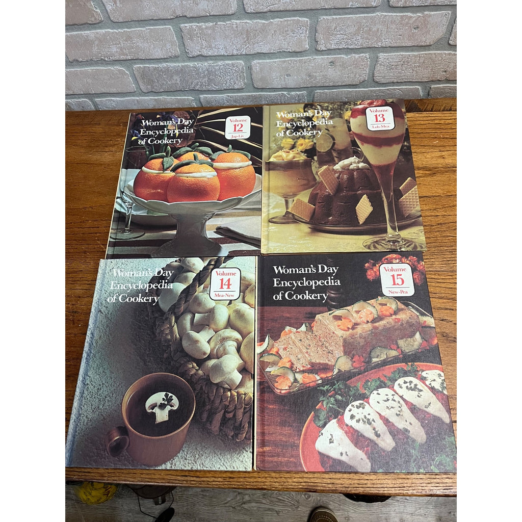 Woman's Day Encyclopedia of Cookery Complete Set 1-23 A-Z 1979 Funk & Wagnalls