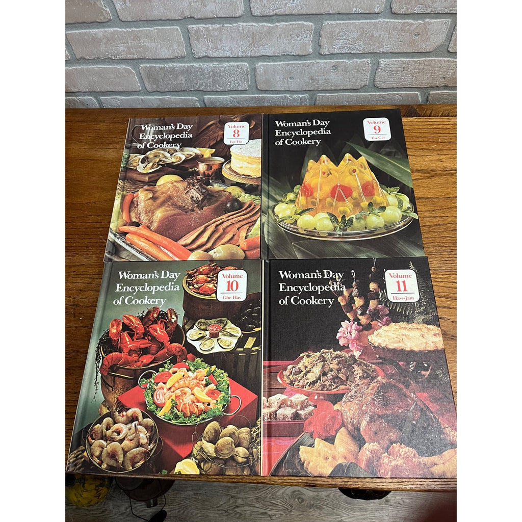 Woman's Day Encyclopedia of Cookery Complete Set 1-23 A-Z 1979 Funk & Wagnalls