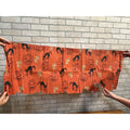 Vintage 1940s Halloween Crepe Paper Banner JOL Black Cats - As-Is