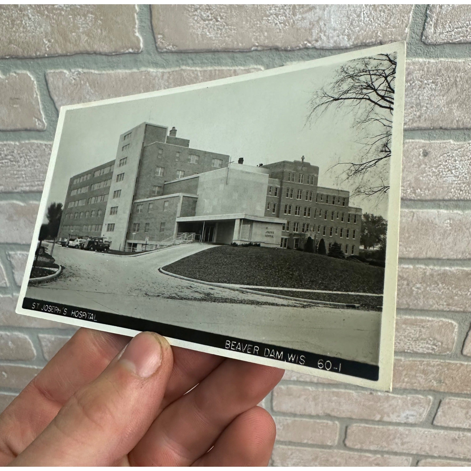 Beaver Dam Wis RPPC Postcard St Joseph's Hospital Wisconsin Photo