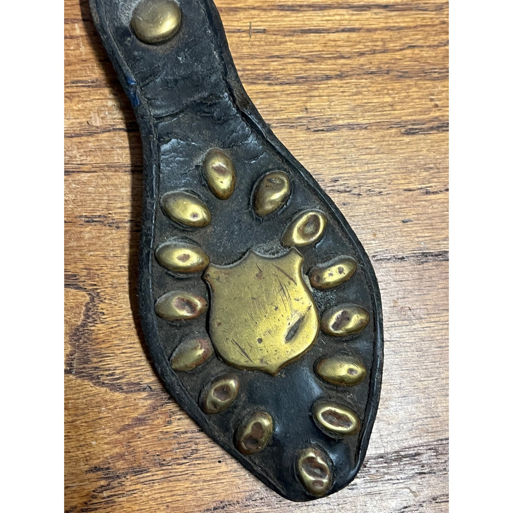 Antique Primitive Horse Studded Horse Harness Drop Western Equestrian Farmhouse